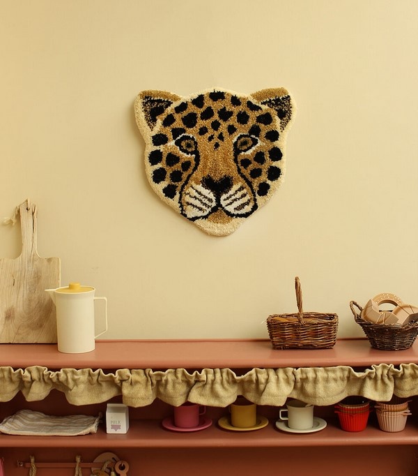 Rug Leopard head - Doing Goods-2