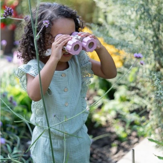 Houten Verrekijker - Roze - Fairy Garden - Little Dutch-2