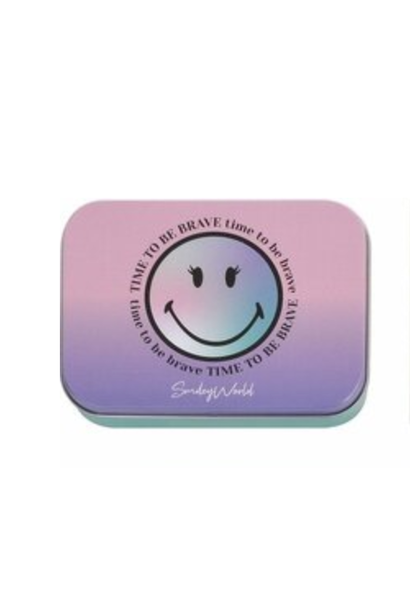 Pleisters Smiley met Glitters  24 stuks