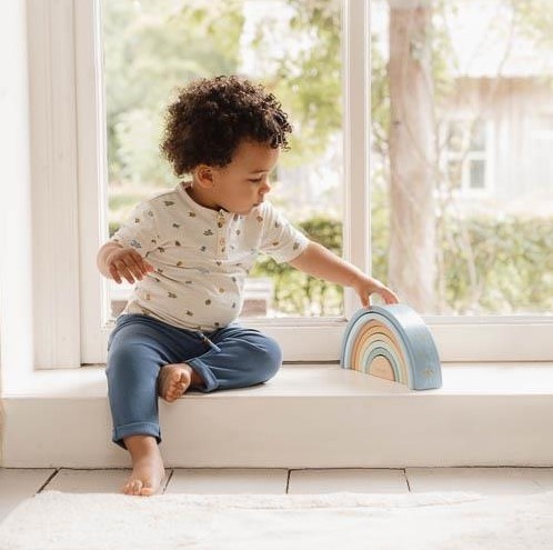 Regenboogstapelaar Pure & Nature - Little Dutch-3