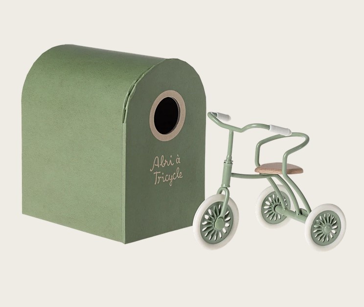 Abri à Tricycle - Green - Maileg-2