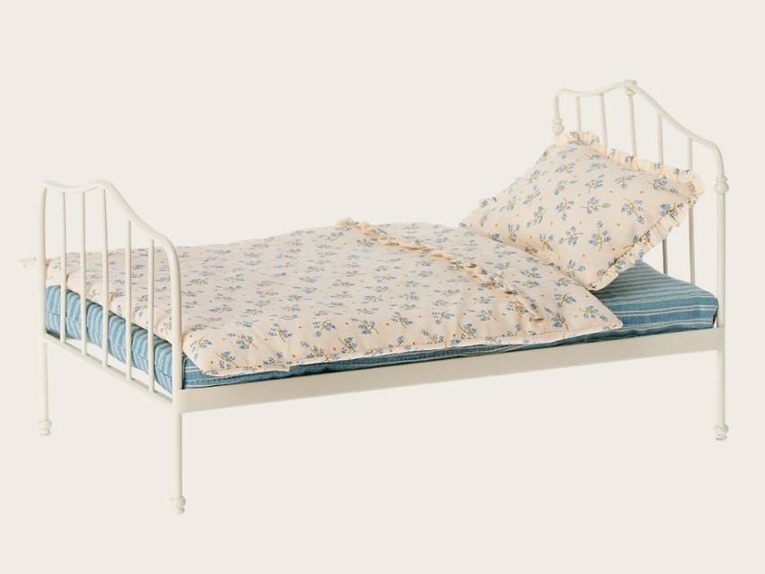 Bed Mouse - Off White Large - Maileg-2