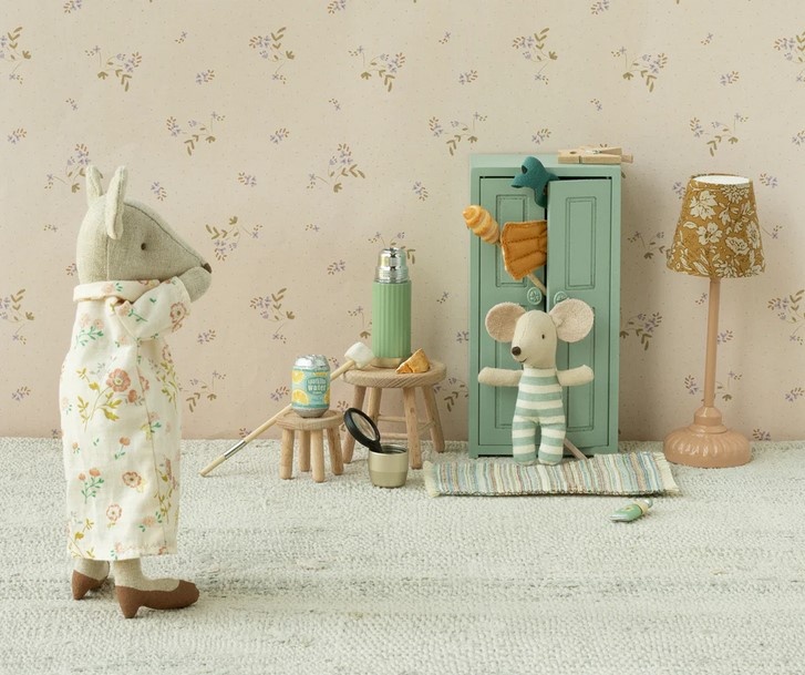 Thermos and cups Mint - Maileg-3