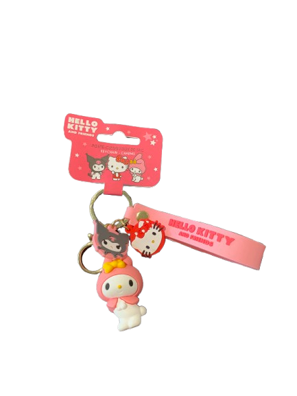 Keychain Hello Kitty and Friends Pink-2