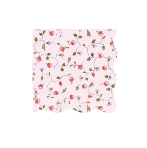 Servetten - Laduree Rozen mini - Meri Meri-1