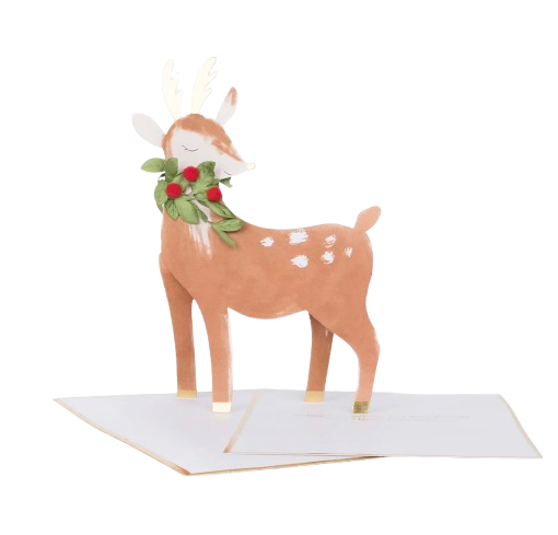 Greeting card Reindeer Stand Up - Meri Meri-1