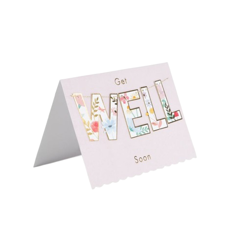 Greeting Card Get Well Soon - Meri Meri-1