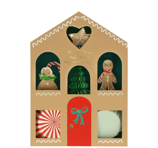 Gingerbread Cupcake Kit - Meri Meri-1