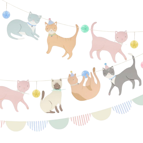 Garland Cat - Meri Meri-1