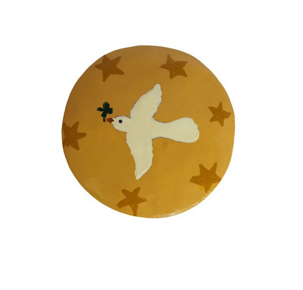 Geel Doosje Duif Medium-1