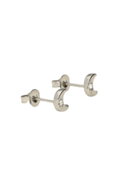 Studs Mystic Maan Zilver