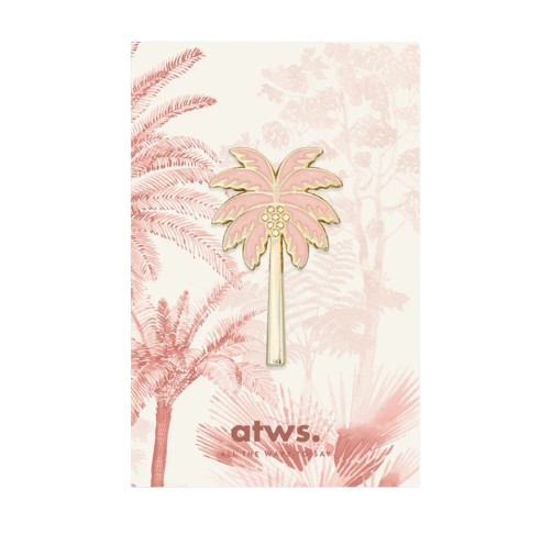Pin Pink Palm Tree-1