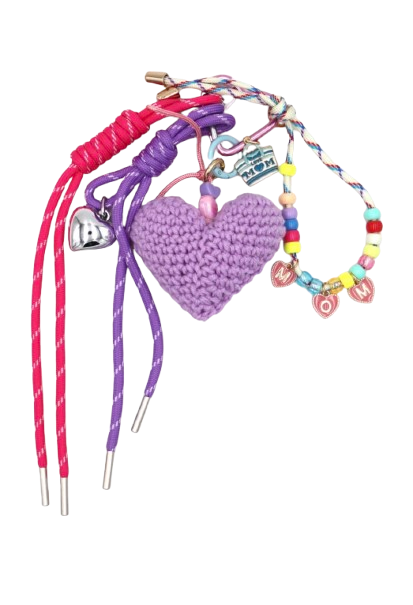 Bag Charm Hart-1