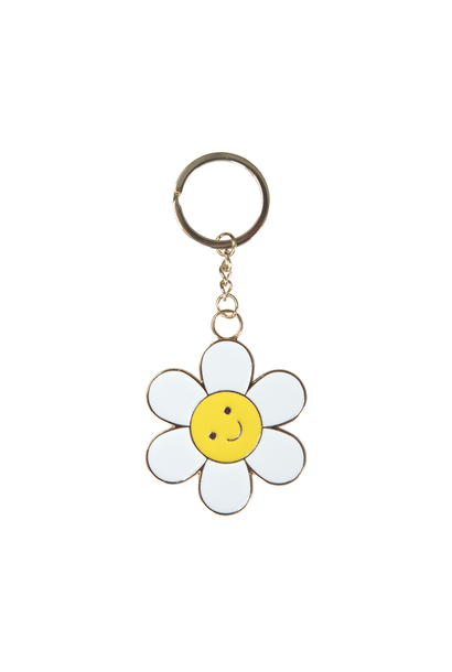 Key ring Flower Enamel