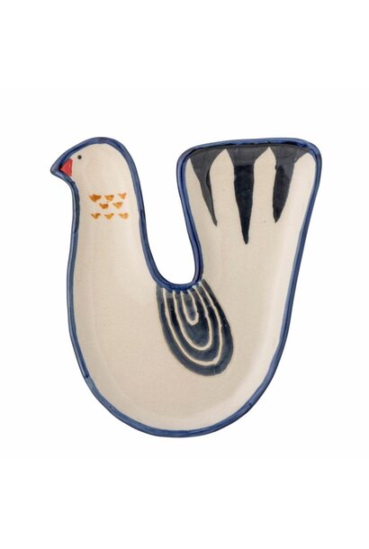 Trudy Bowl White Bird