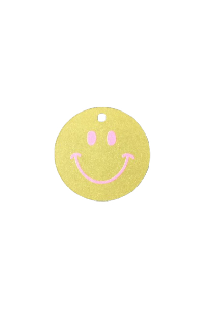 Cadeaulabel Smiley Kaki