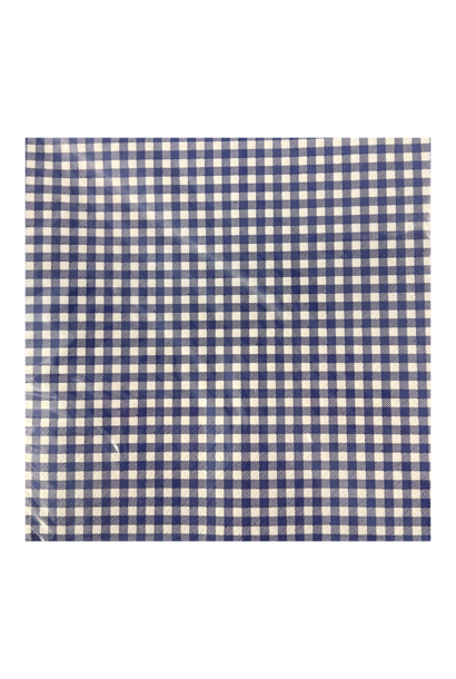 Servetten Vichy Bleu