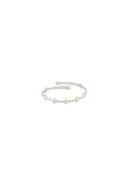 Ring Staafjes Zilver