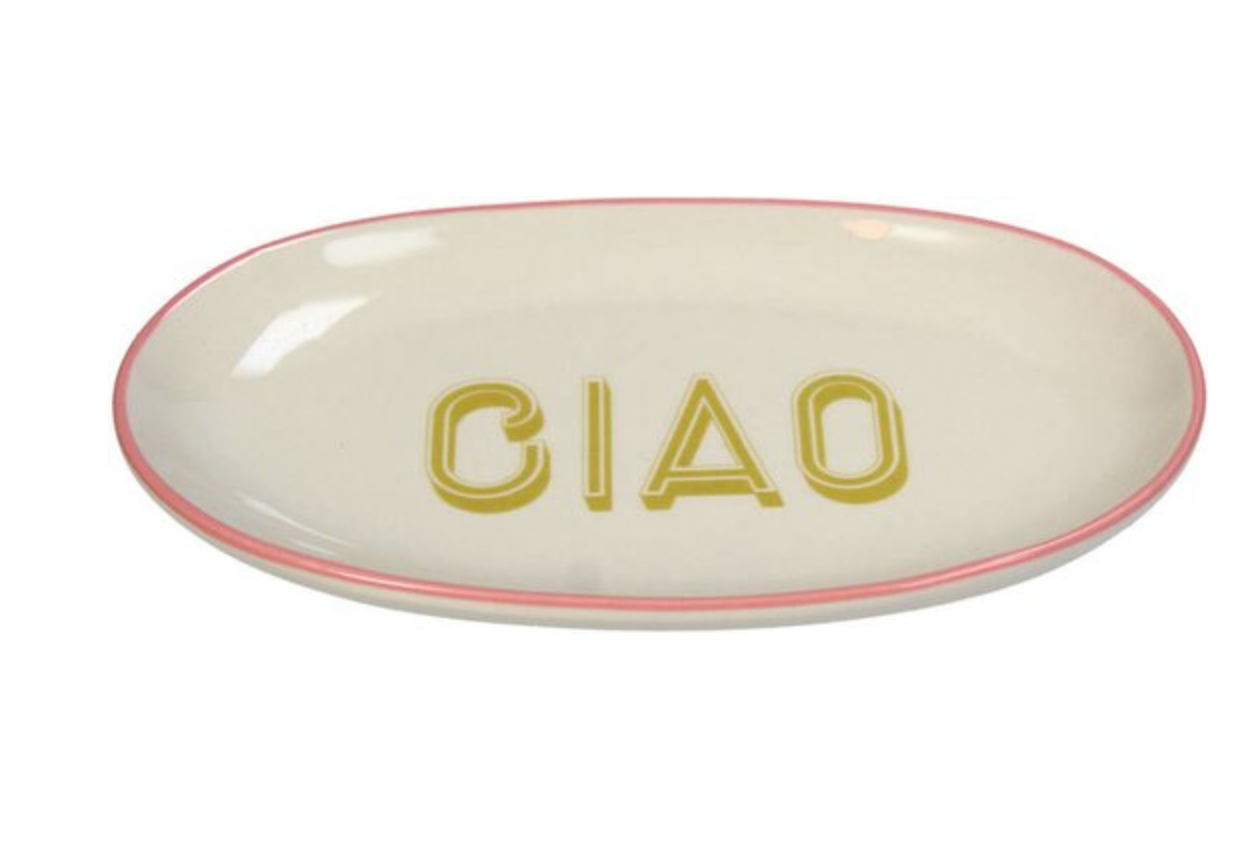 Oval Plate Ciao - Kersten-1