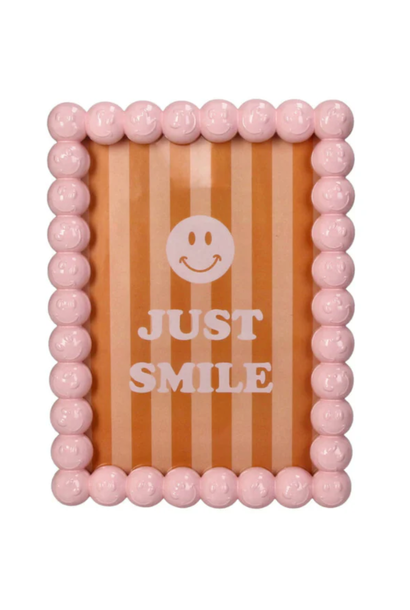 Photo Frame Smileys Pink