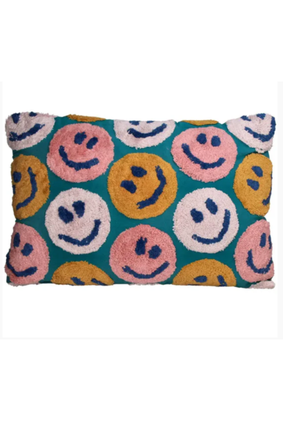 Long Smiley Pillow
