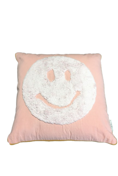 Roos Smiley Kussen
