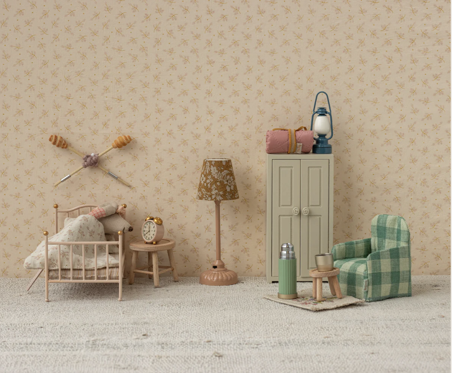 Vintage Lantern - Blue - Maileg-2