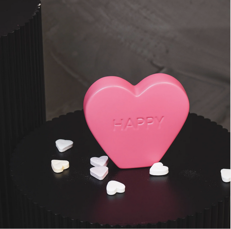 Ornament Candy Heart Happy - Housevitamin-2