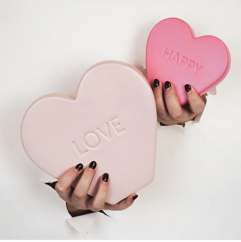 Ornament Candy Heart Happy - Housevitamin-3