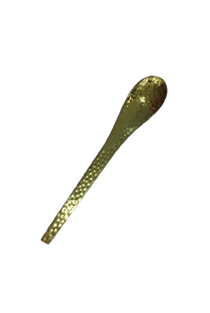 Hammered Gold Spoon