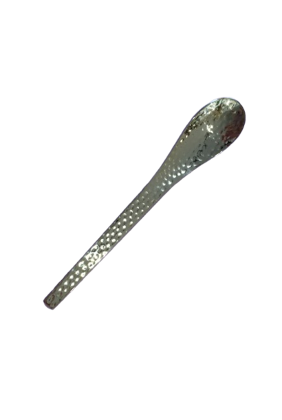 Hammered Silver Spoon