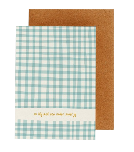 Wenskaart - Zo blij met een vader zoals jij - Hello August-1