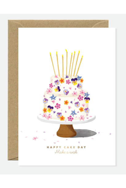 Wenskaart Happy Cake Day