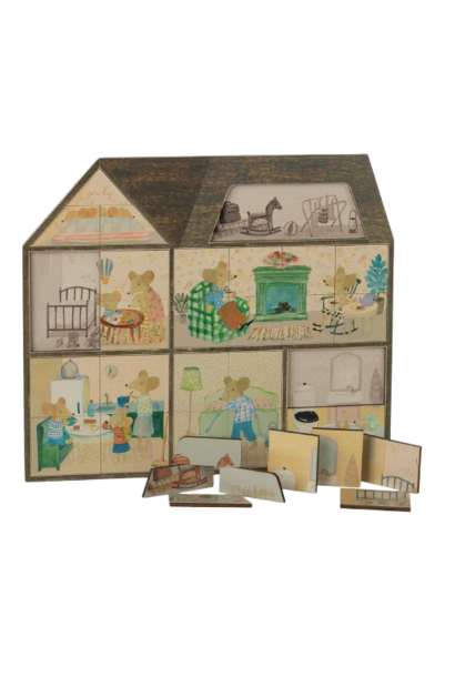 Mouse Hole Farmhouse Puzzle