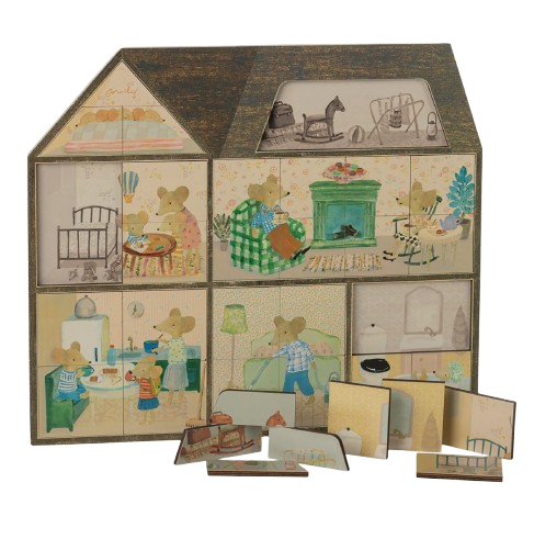 Mouse Hole Farmhouse Puzzel - Maileg-1