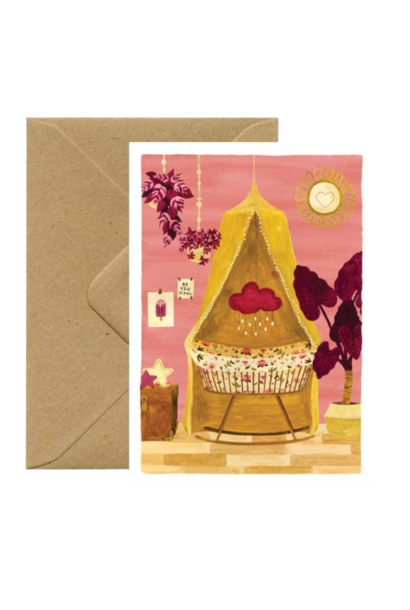 Greeting Card Girl Bedroom