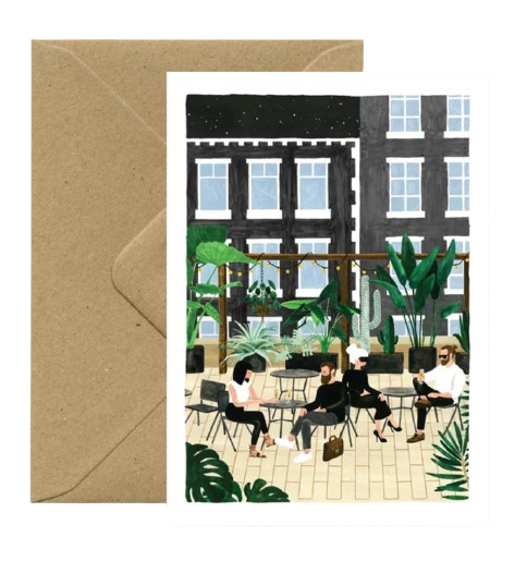 Greeting Card Rooftop - Atws.-1