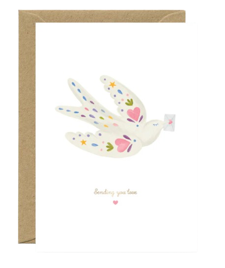 Greeting Card Sending You Love - Atws.-1