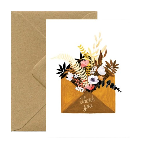 Greeting Card Thank You Envelope - Atws.-1