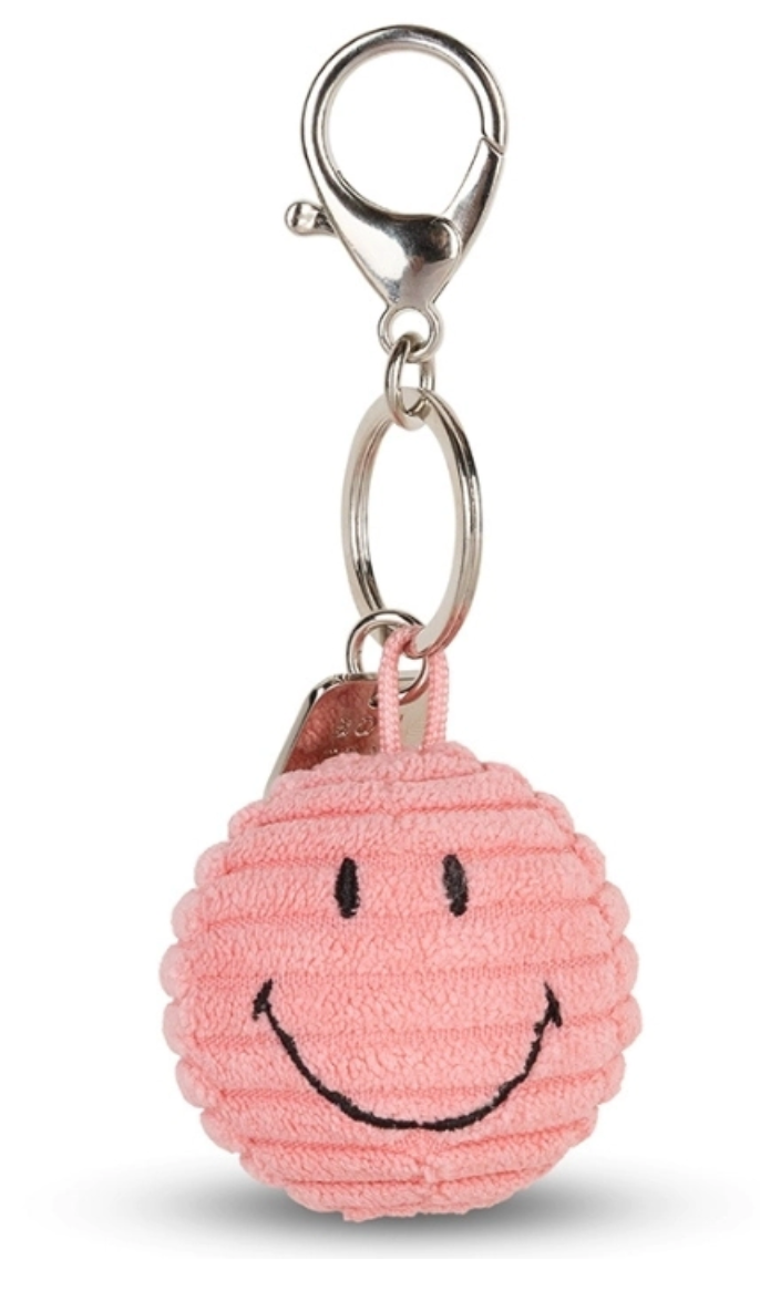 Smiley Sleutelhanger Corduroy Bubblegum Roos B.T Chaps-1