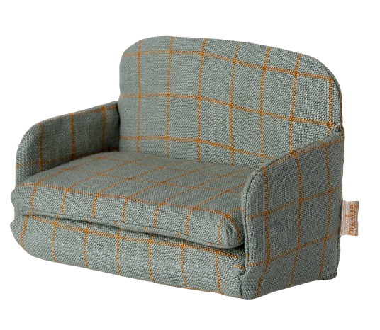 Sofa Bed Muis Geruit - Maileg-1