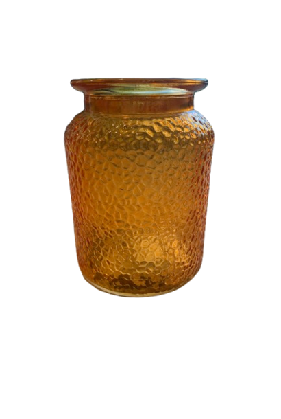 Vaasje Medium Laag Oranje