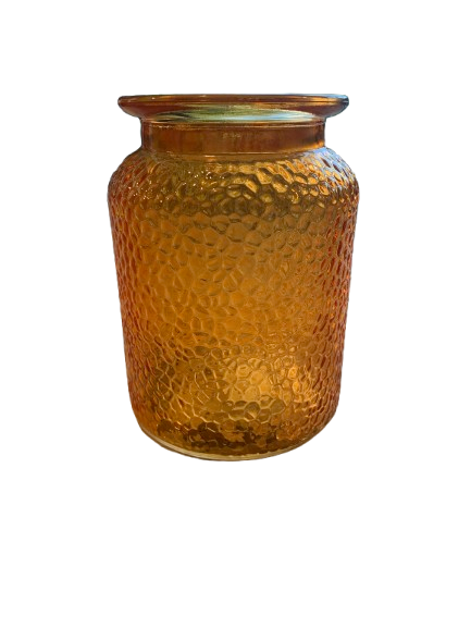 Vaasje Medium Laag Oranje-1