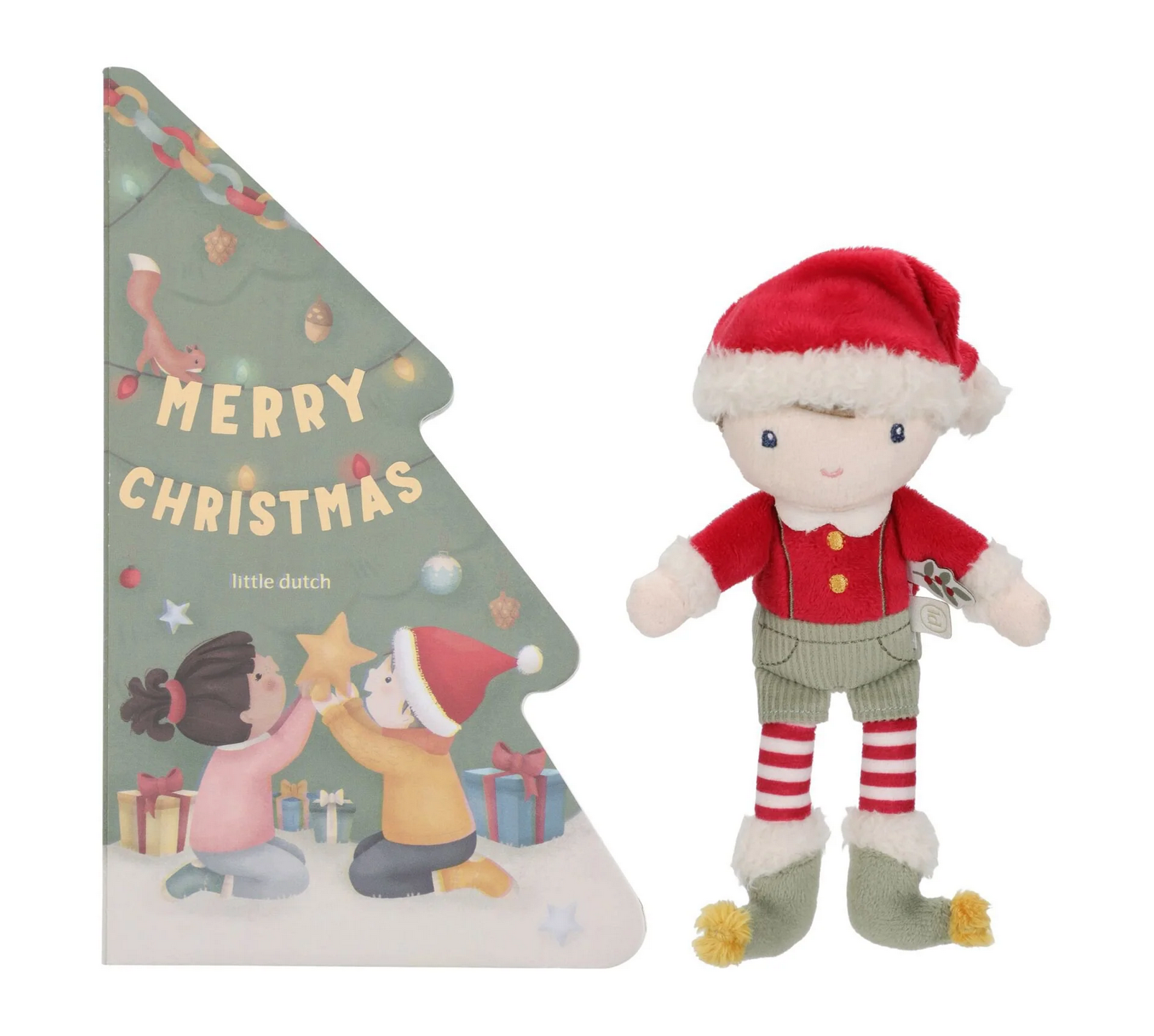 Giftset Kerstboek Met Knuffel Jim-2