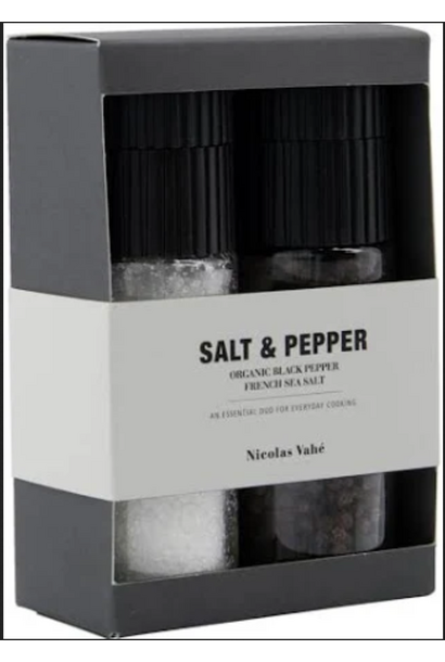 Gift Box Salt & Organic Black Pepper