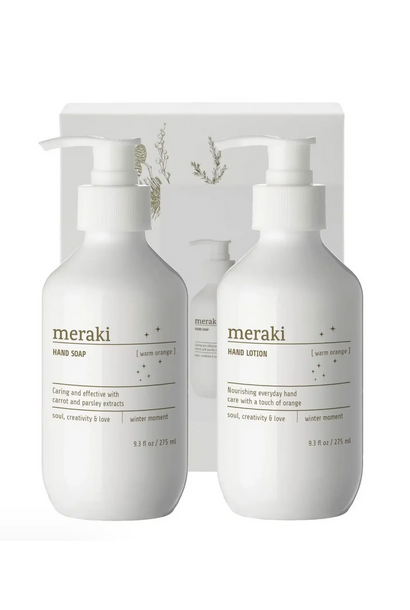 Gift Box Warm Orange Winter Moment