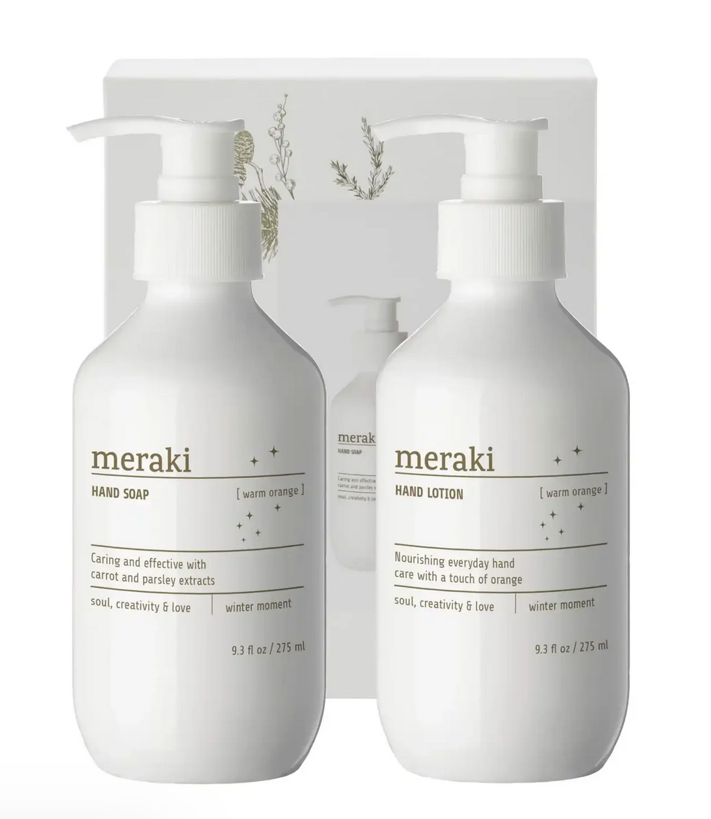 Gift Box Warm Orange Winter Moment-1