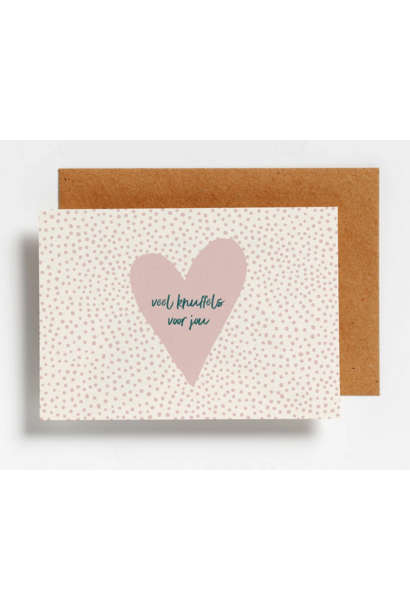 Wenskaart - Veel Knuffels Voor Jou