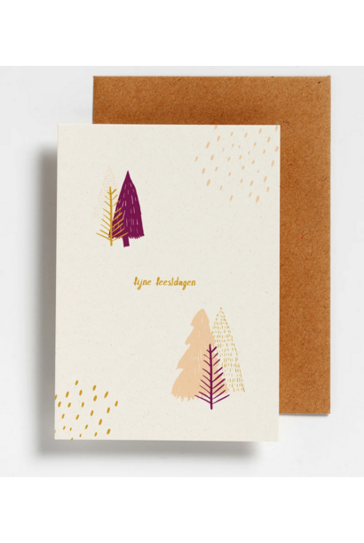 Wenskaart - Fijne Feestdagen