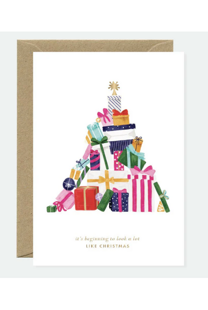 Wenskaart Expensive Christmas